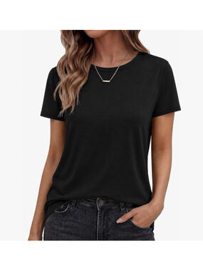 Flamingals 100% Cotton Black T-shirt Size XL